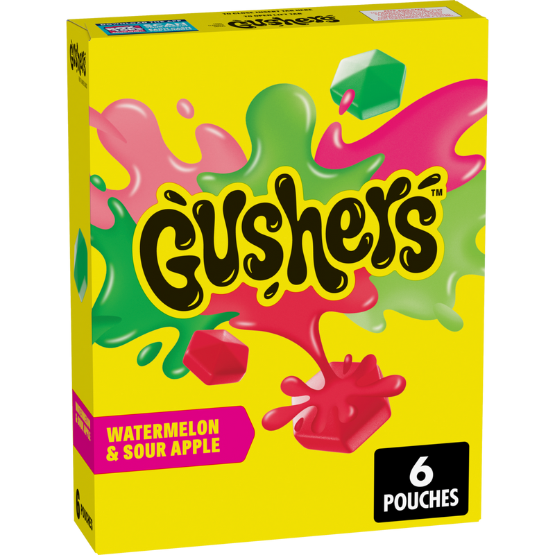 FRUIT GUSHERS WATERMELON & SOUR APPLE