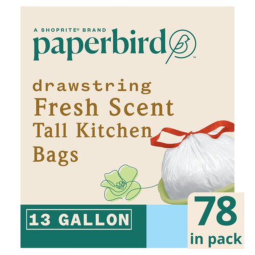 FRESH SCENT TALL KITCHEN BAGS