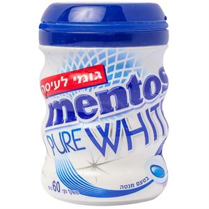 MENTOS GUM PURE WHITE PEPPERMINT