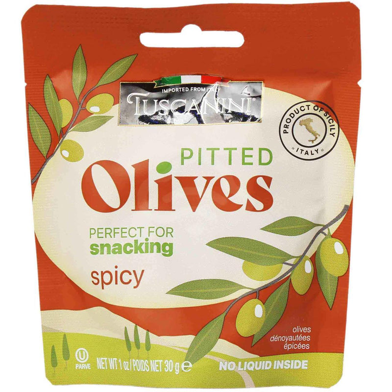OLIVES PITTED SPICY POUCH