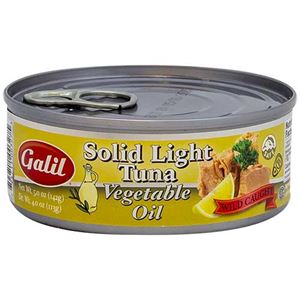 GALIL TUNA SOLID IN VEGETABLE OIL