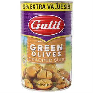 GREEN CRACKED SURI OLIVES