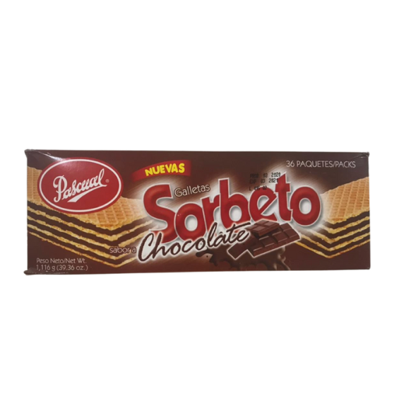 GALLETA SORBETO CHOCOLATE PASCUAL