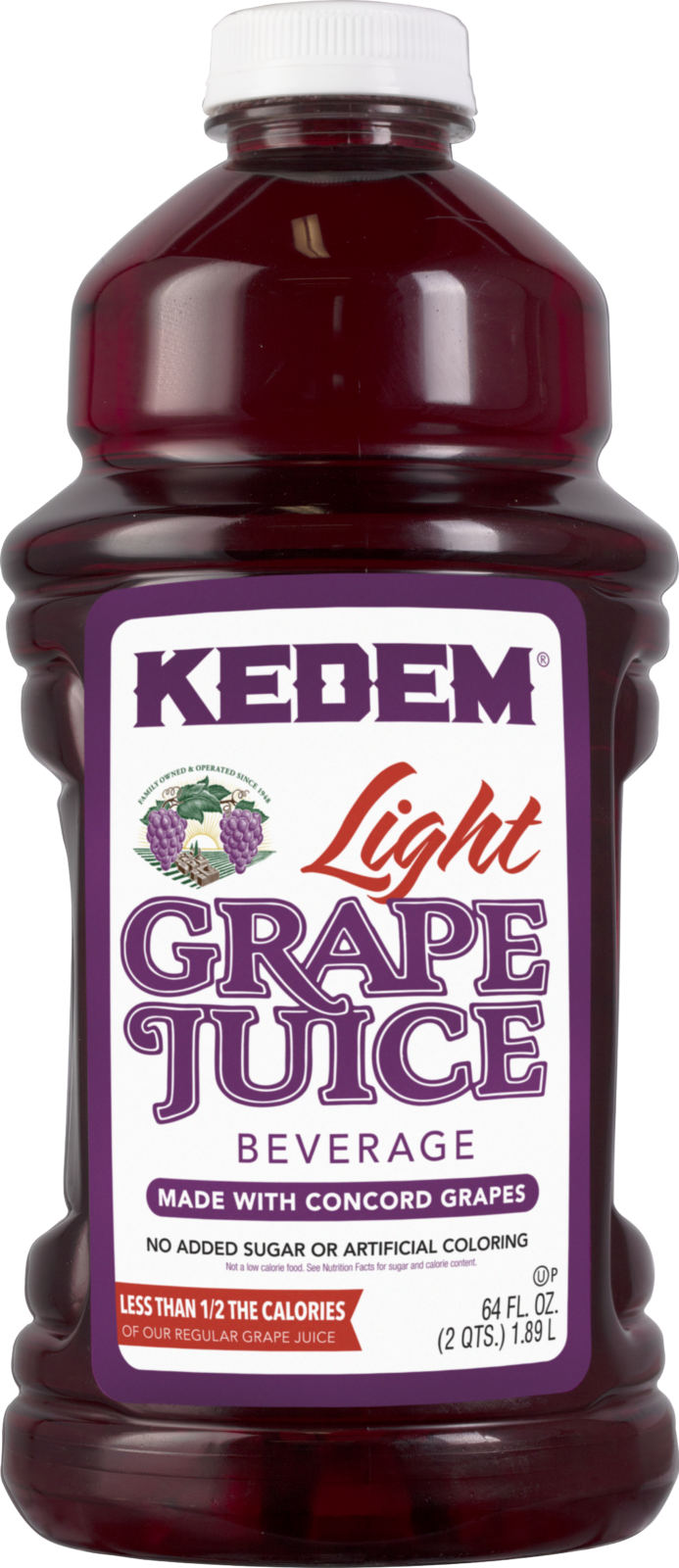 GRAPE JUICE CONCORD LIGHT 64OZ