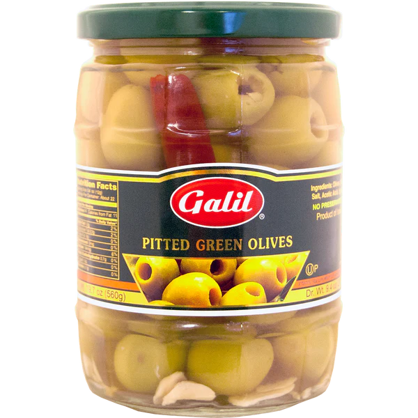 OLIVES GREEN PITTED JAR