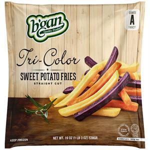 TRI COLOR SWEET POTATO FRIES