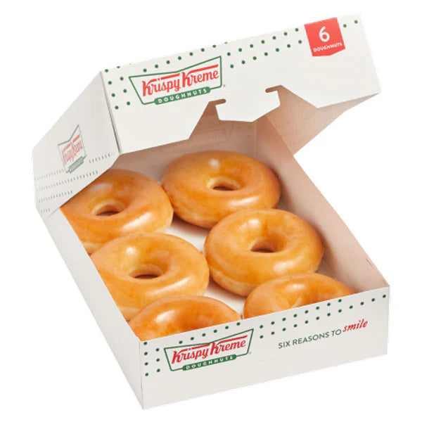 DOUGNUTS ORIGINAL GLAZED 6 UNI.