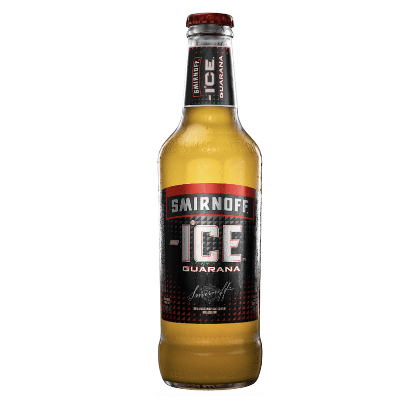 VODKA RTD SMIRNOFF ICE GUARANA BOTTLE 355 ML