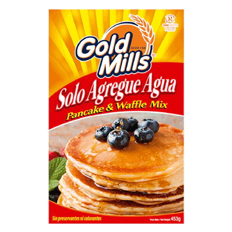 SOLO AGREGUE AGUA PANCAKE & WAFFLE MIX