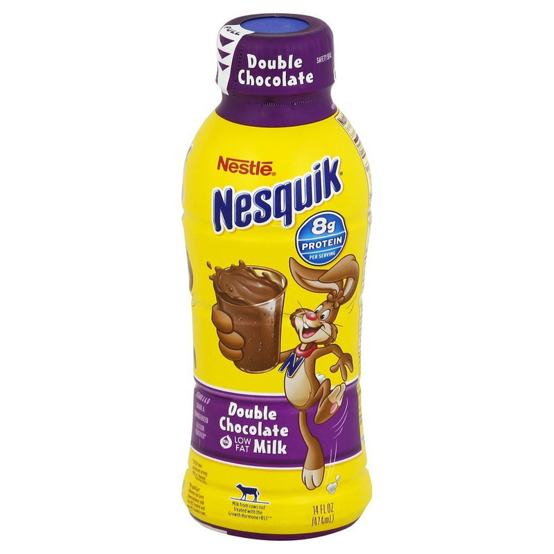 NESQUIK DOUBLE CHOCOLATE FLAVORED MILK