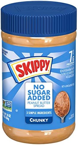 PEANUT BUTTER CHUNKY NO SUGAR ADDED
