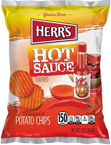 TEXAS PETE RED HOT POTATO CHIPS