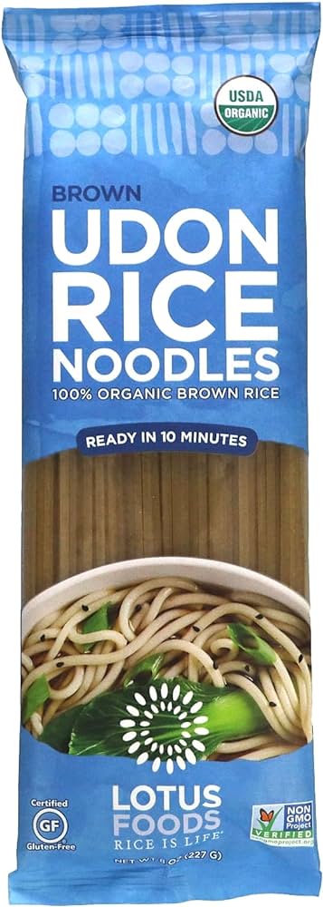 ORGANIC BROWN UDON RICE NOODLES