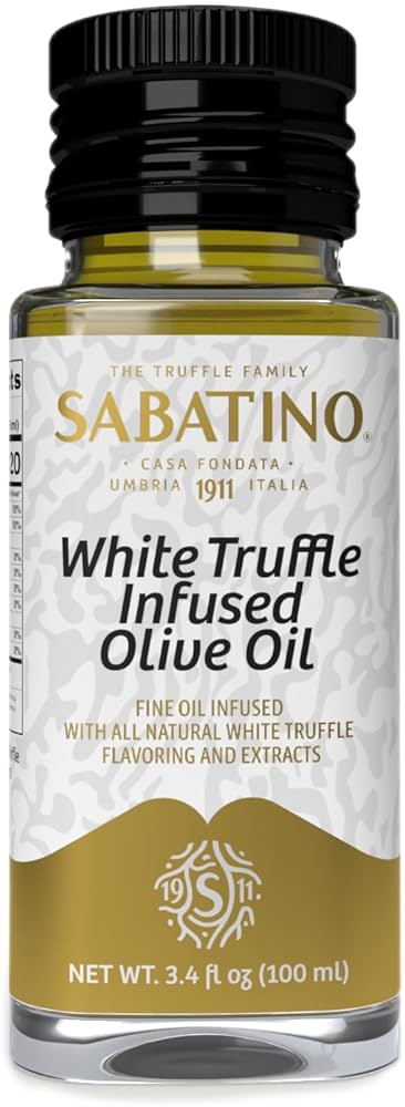 ALL NATURAL WHITE TRUFFLE INFUSED OLIVE OIL