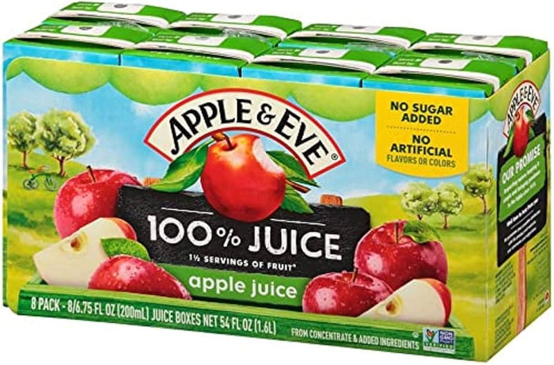 JUGO DE MANZANA X 8 APPLE & EVE