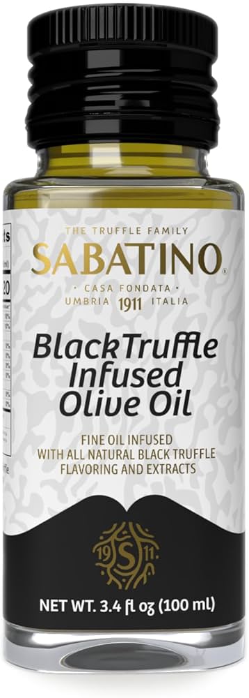 ALL NATURAL BLACK TRUFFLE INFUSED OLIVE OIL