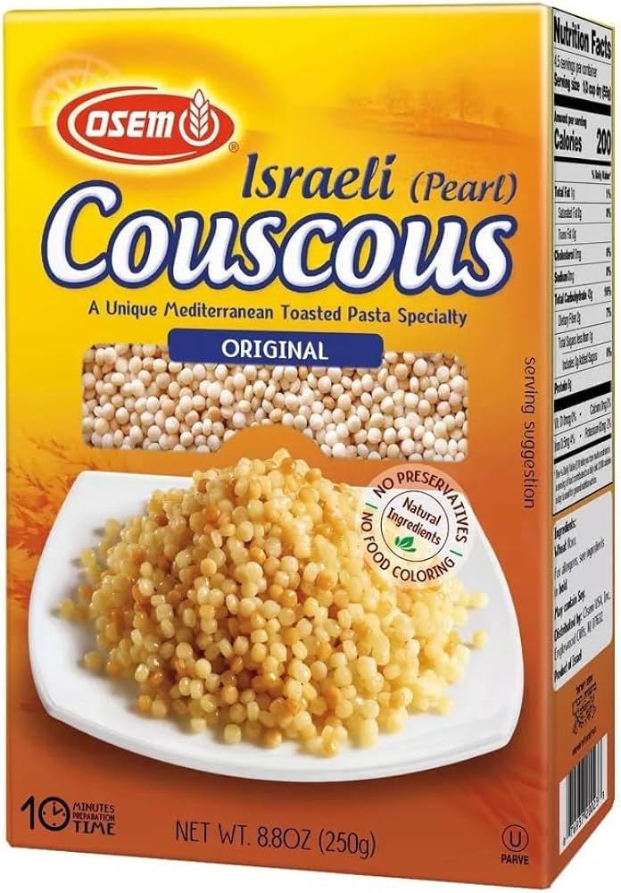 ISRAELI PEARL COUSCOUS ORIGINAL BOX