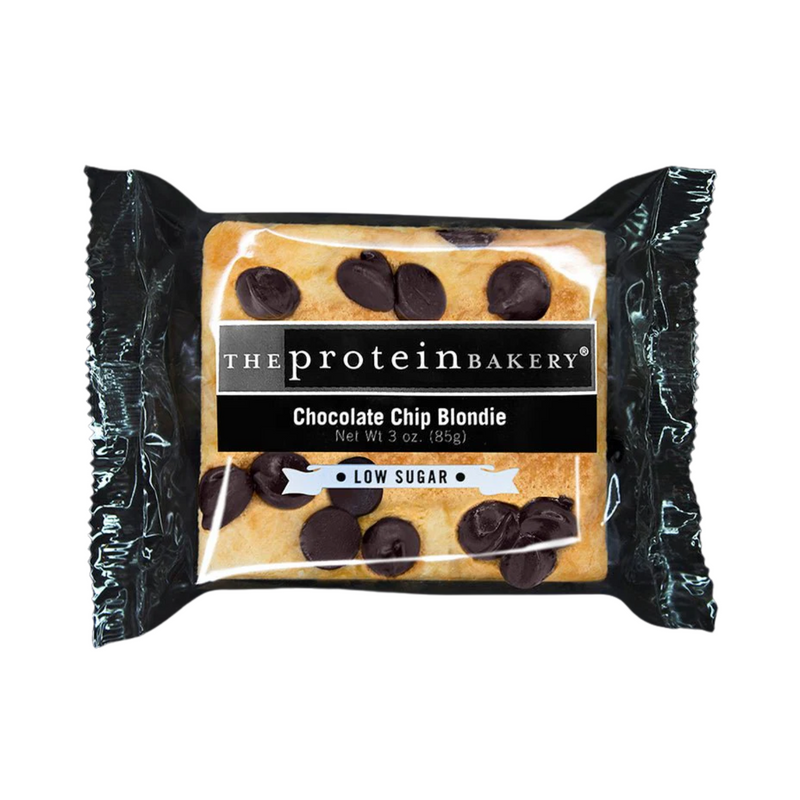 CHOCOLATE CHIP BLONDIE LOW SUGAR