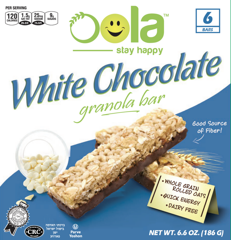 WHITE CHOCOLATE GRANOLA BAR