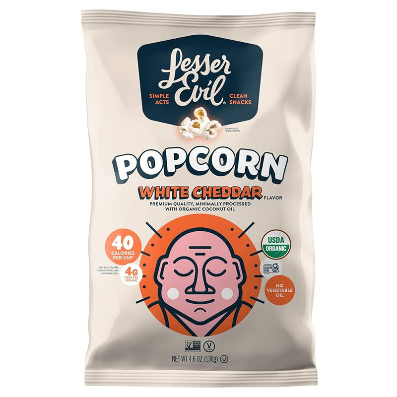 POPCORN VEGAN WHITE CHEDDAR