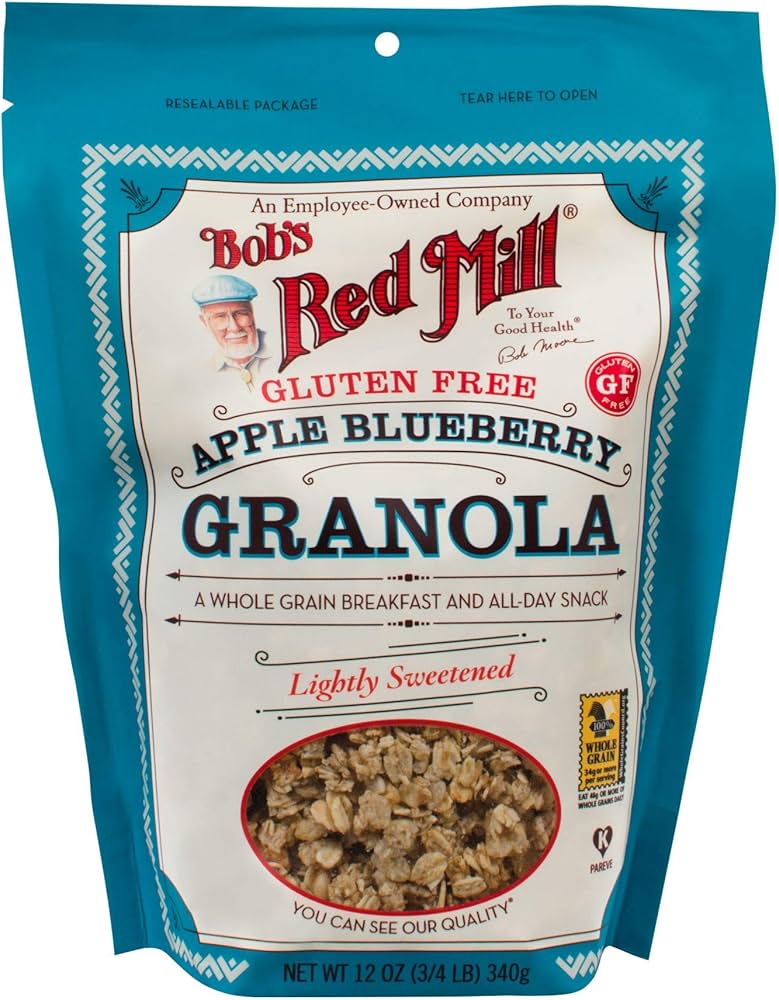 GRANOLA APPLE BLUEBERRY GLUTEN FREE