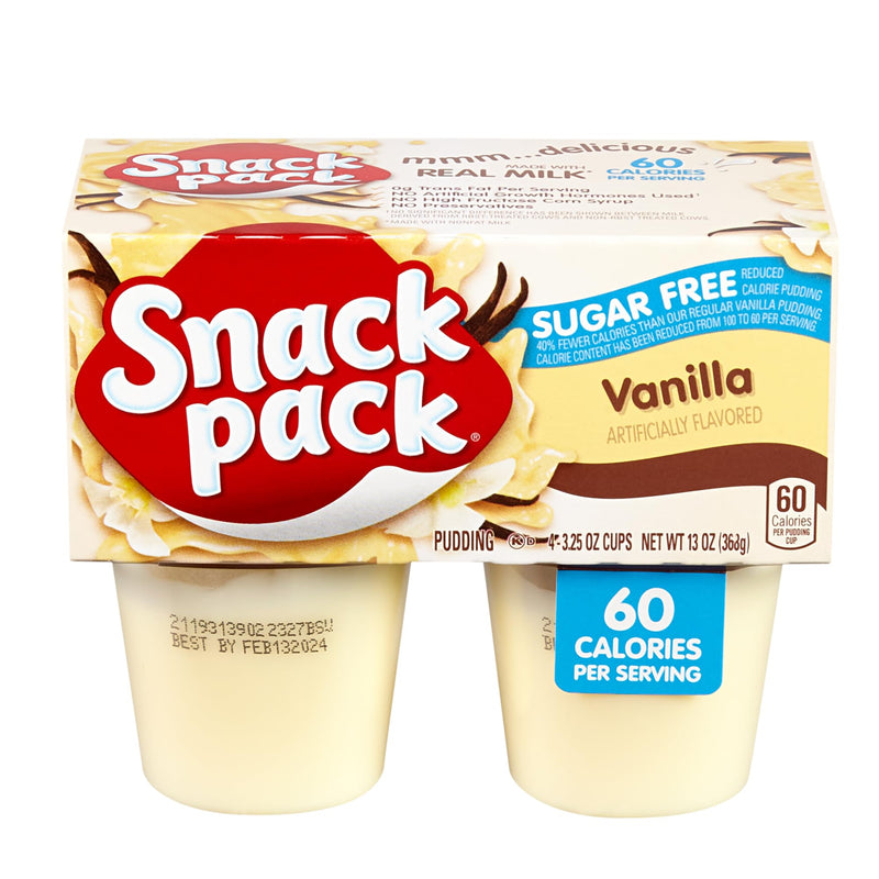 SUGAR FREE VANILLA PUDDING