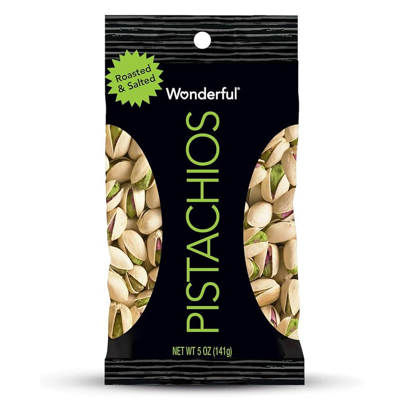 ROASTED AND SALTED PISTACHIOS