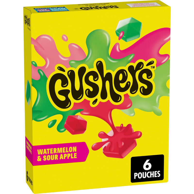 FRUIT GUSHERS WATERMELON & SOUR APPLE