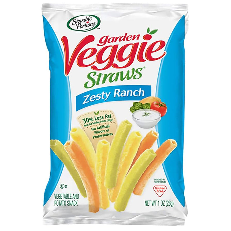VEGGIE STRAWS ZESTY RANCH