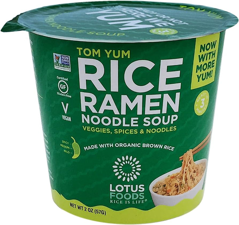 TOM YUM RICE RAMEN NOODLE SOUP