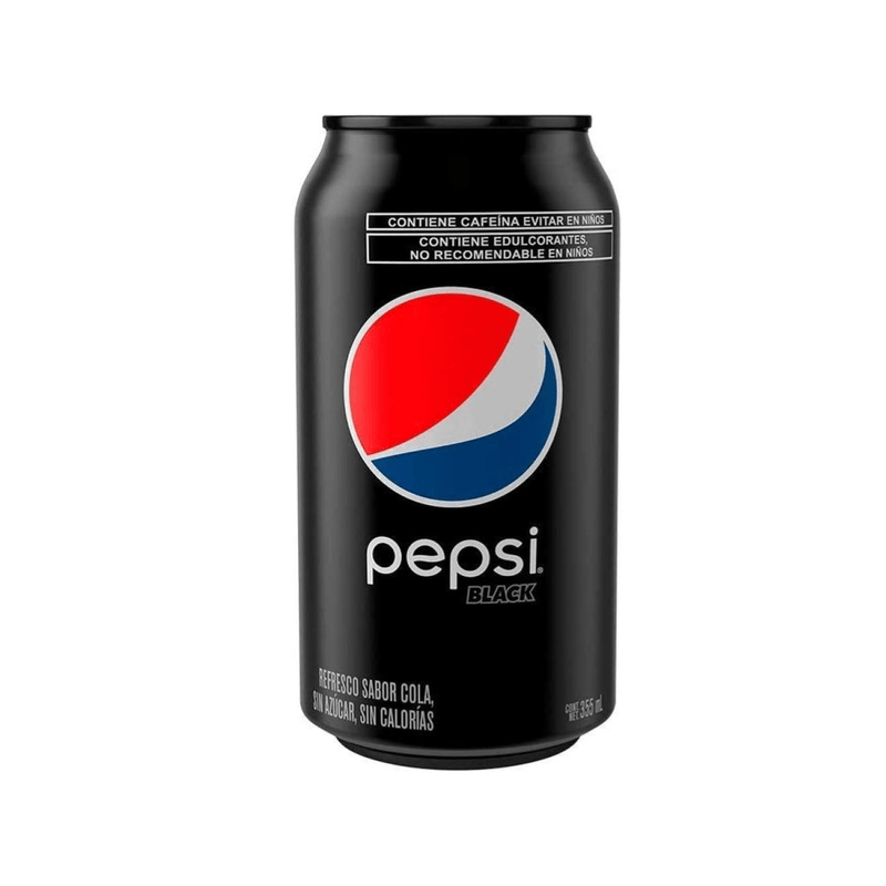 PEPSI BLACK LATA 355ML