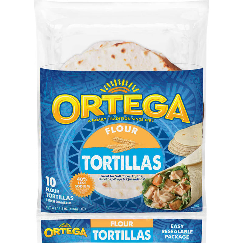 8 INCH FLOUR TORTILLAS