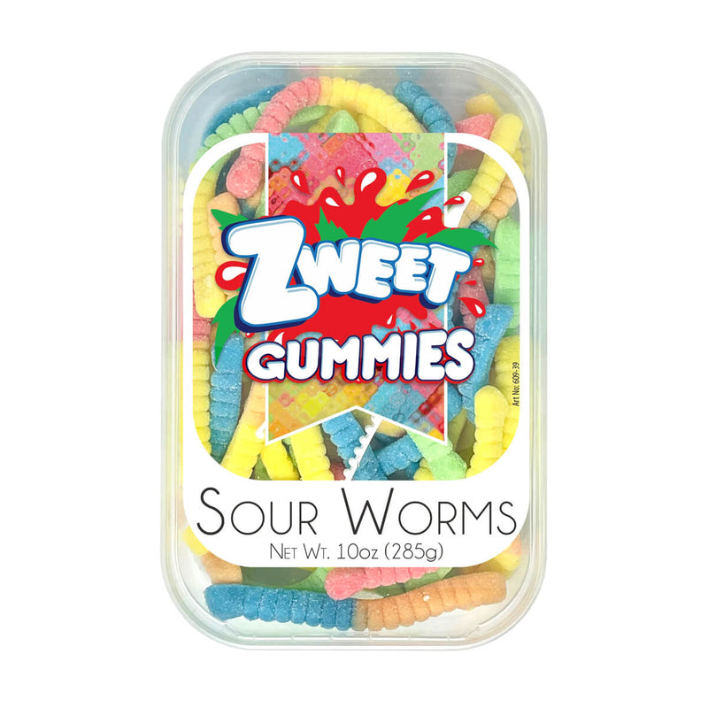 ZWEET GUMMY SOUR WORMS