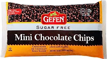 CHOCOLATE CHIPS MINI SUGAR-FREE 10OZ GEFEN