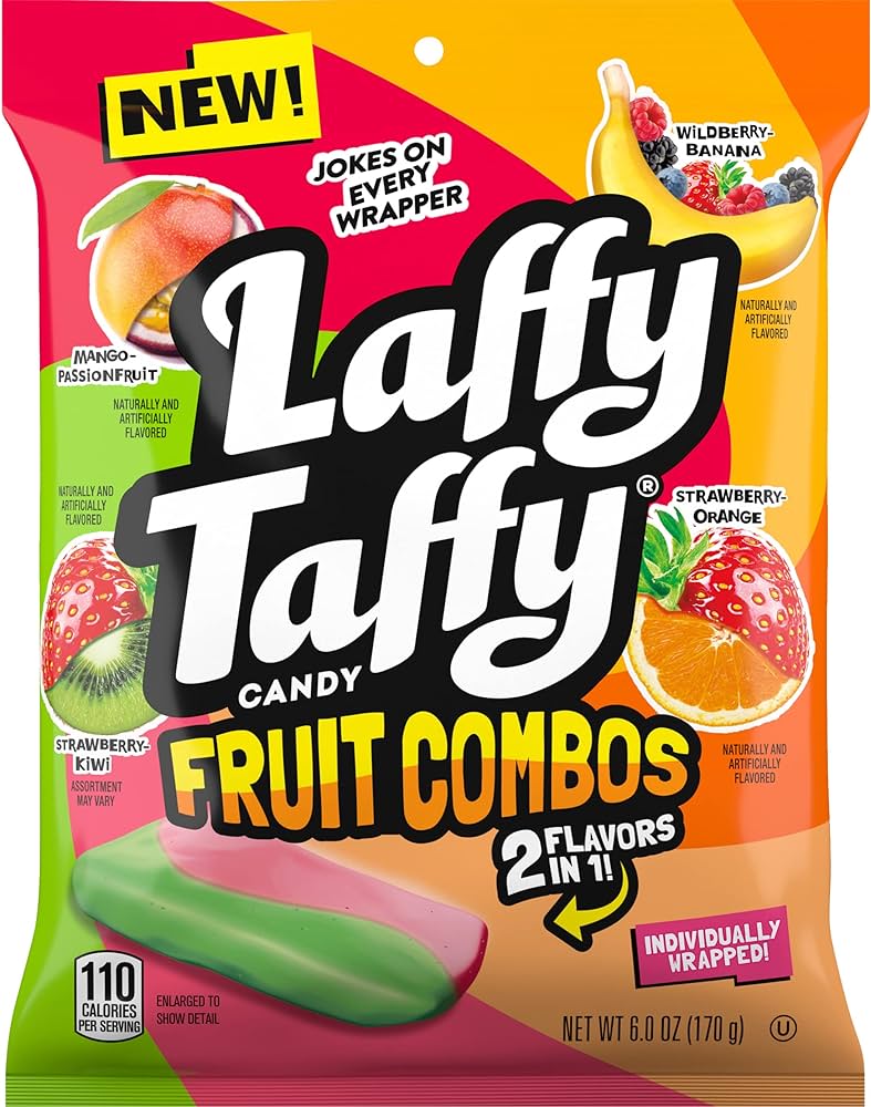 LAFFY TAFFY FRUIT COMBOS BAGS