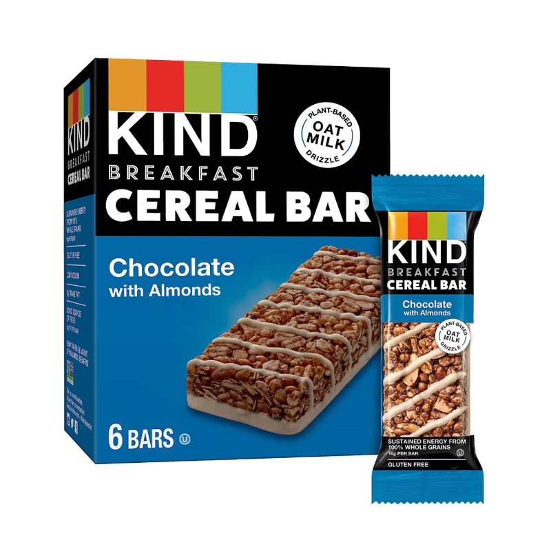 CEREAL BARS CHOCOLATE WITH ALMONDS