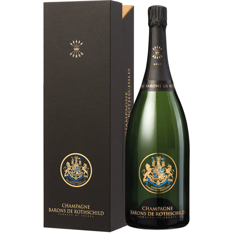 CHAMPAGNE BARONS DE ROTHSCHILD US MEV LUXURY GIFT BOX L MAGNUM