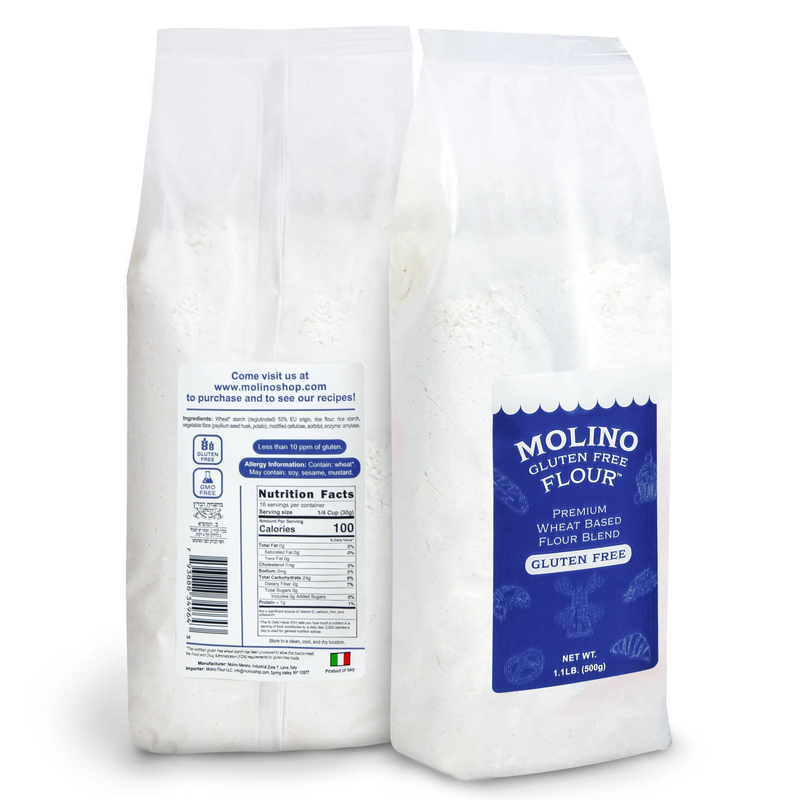 MOLINO GLUTEN FREE WHEAT FLOUR BLEND HAMOTZIE
