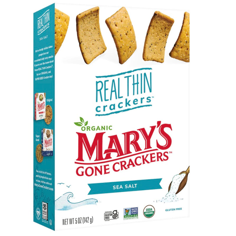 REAL THIN CRACKERS SEA SALT