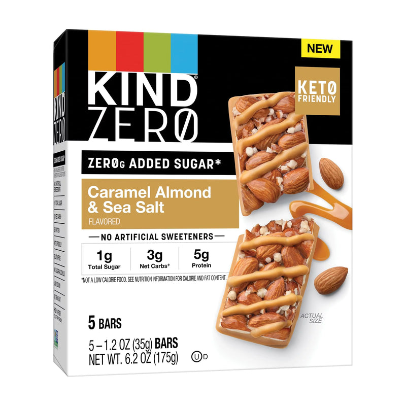 ZERO ADDED SUGAR CARAMEL ALMOND & SEA SALT BAR OUD