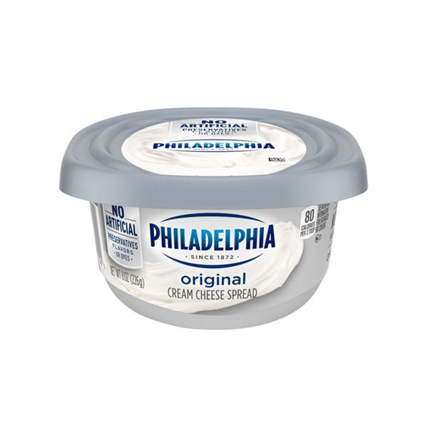 PHILADELPHIA PLAIN ORIGINAL CREAM CHEESE