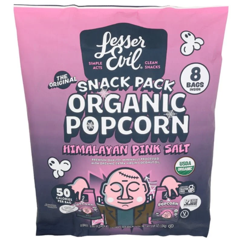 POPCORN SNACK PACK HIMALAYAN PINK 8 PACK