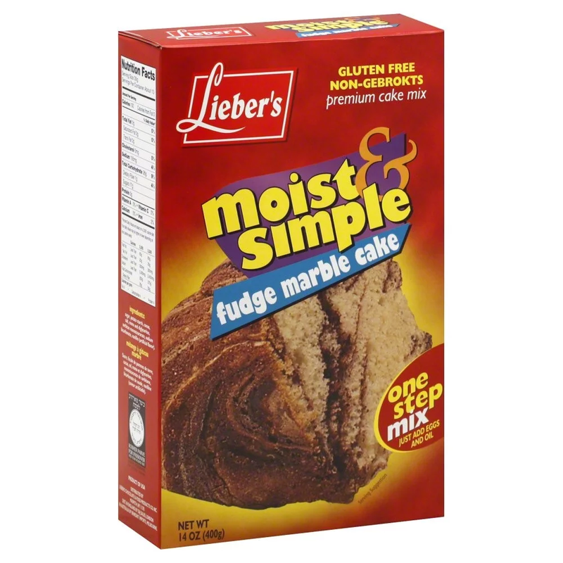 FUDGE MARBLE CAKE MIX