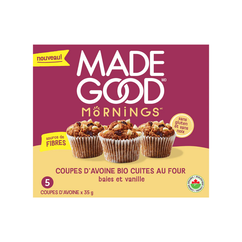 BERRY VANILLA OAT MUFFIN CUPS