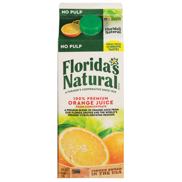 JUGO DE NARANJA NO PULP 1LT