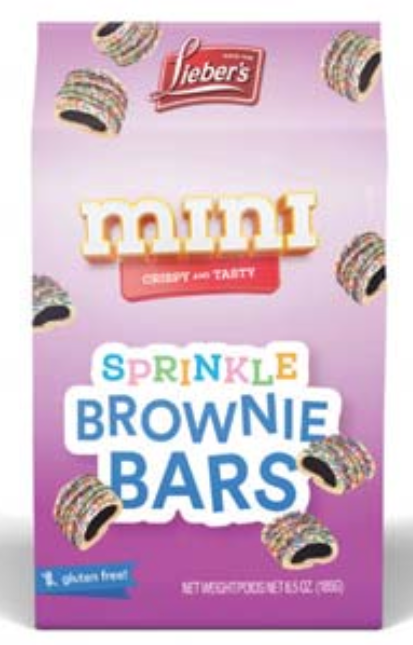 SPRINKLE MINI BROWNIE BARS