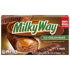 MILKY WAY ICE CREAM BARS 6CT