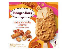 DULCE DE LECHE CHURRO ICE CREAM BAR