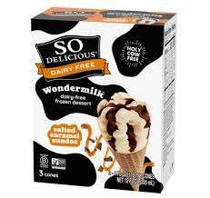 WONDERMILK SALTED CARAMEL SUNDAE CONES