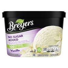 NO SUGAR ADDED VANILLA ICE CREAM